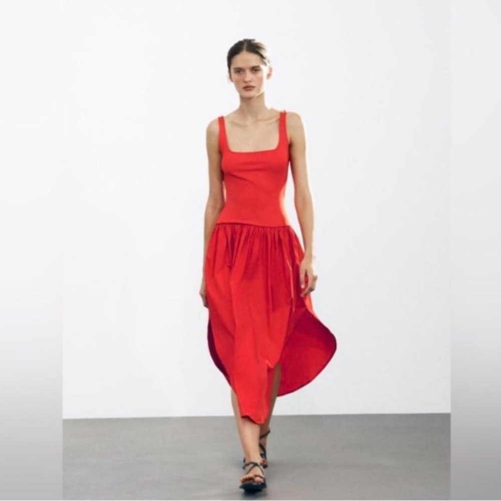 Red Zara Dress